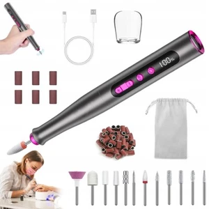 Nagelfräser Elektrische Nagelfeile Profi Set Pediküre Maniküre Nail 35000 u/Min - Bild 1 von 13