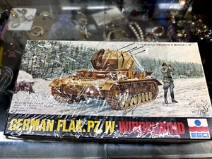 Vintage, ESCI, German Flak PZ IV Wirbelwind, 1/72nd Scale Model, #8063 - Picture 1 of 7