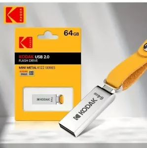 KODAK USB 2.0 Pen Drive 64 GB K122 Metal USB Flash Drive Memory New - Picture 1 of 4