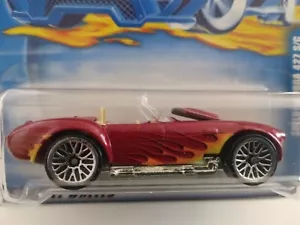 HOT WHEELS 2001-240 SHELBY COBRA 427 S/C RED LW - Picture 1 of 3
