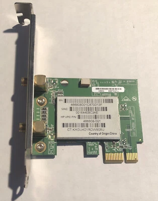 HP 466808-001 WiFi 802.11 WLan PCIe Card Only WN7600R V01 GE8G - Image 1 of 4