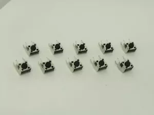 Paquete de 10x Lote de 6x6x5mm Interruptor Microbotón Táctil Pulsador Momentáneo 2+2 Pines 4P - Imagen 1 de 12