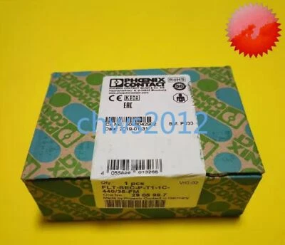 1 PCS NEW PHOENIX CONTACT FLT-SEC-P-T1-1C-440/35-FM lightning arrester 2905987 - Image 1 of 3