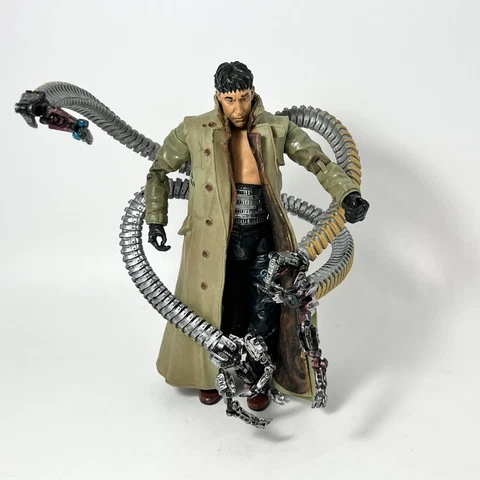 Spider-Man 2 Doc Ock Action Figure Tentacle Attack 6" ToyBiz 2004 Cover