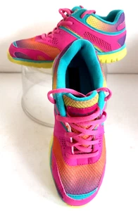 U.S. POLO ASSN. Colorful Women's Lace-up Sneakers Tennis Shoes Sz. 4M - Picture 1 of 6