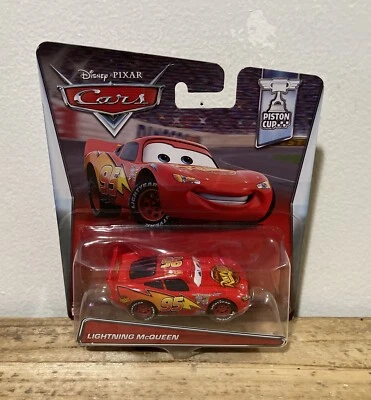 Disney Pixar Cars Lightning McQueen #95 Rust-Eze Piston Cup Mattel Foto 1 de 2