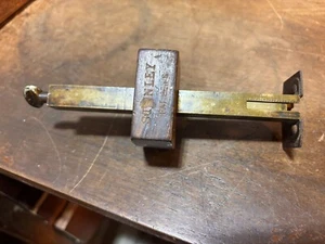Vintage Stanley No. 92 ? Mortise and Butt Marking Guage brass & wood - Picture 1 of 8