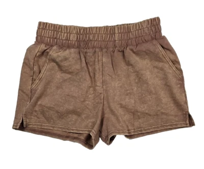 Hippie Rose Women's Brown Tie Dye Pull-On Lounge Shorts Size S - NWOT - Image 1 of 4