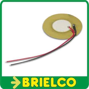 DISCO PIEZA ELÉCTRICA TRANSDUCTOR 30VAC 0.5-20HZ 75DB 50MM CABLEADO 100MM - Imagen 1 de 1