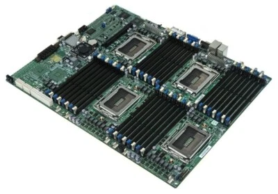 Server Motherboard Supermicro H8qgi+F Socket G34 32xDDR3 Swtx 3xRJ-45 Com VGA - Image 1 of 2
