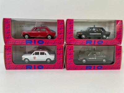 RIO Models 1:43 1/43 128 Polizia, Vigili del fuoco, Carabinieri, Croce rossa - Immagine 1 di 2