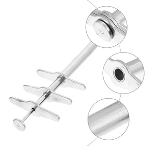 4Pcs Manual Laboratory Punch Rubber Stopper Piercing Plug Hole Drilling Tool - Picture 1 of 12