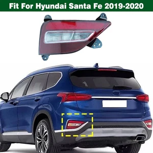 Left Rear Lower Bumper Light Backup Signal Lamp For Hyundai Santa Fe 2019-2020 - Picture 1 of 7