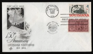 #1197 4c Louisiana Statehood-Combo, Art Craft FDC **ANY 5=FREE SHIPPING** - Picture 1 of 1