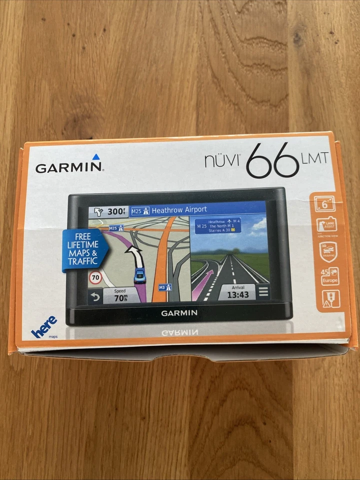 Garmin Navigationsgerät Nüvi 66 LMT Schwarz - Bild 1 von 4