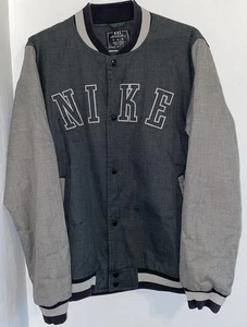 Nike SB Haze Crew Varsity Jacket Gray Size Large - Picture 1 of 4