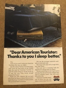 Vintage American Tourister Gepäck Magazin Anzeige 0C25 887 - Bild 1 von 2