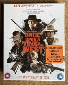 Once Upon a Time in the West 4K 55th Anniversary Collector’s Edition New Sealed - Imagen 1 de 3