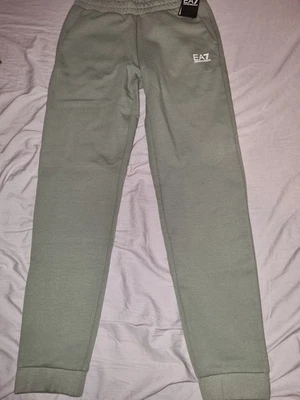Womens Emporio Armani EA7 Joggers Size Uk Xs New With Tags Khaki Rrp85 - Image 1 of 4