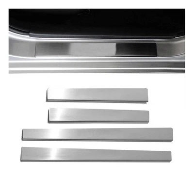 Protector de placa de desgaste de umbral de puerta para Alfa Romeo 147 2002-2007 acero inoxidable 4x Foto 1 de 4