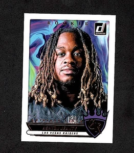 Panini Donruss Ashton Jeanty 2025 novato Gridiron Kings Raiders RC #RGK-AJY - Imagen 1 de 2