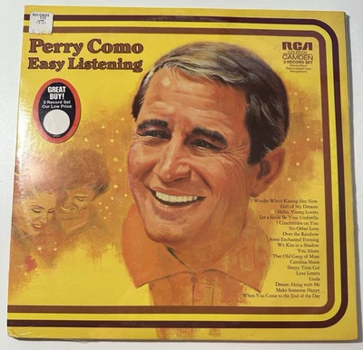 SEALED 1970's Brand New PERRY COMO Easy Listening 2 Record LP RCA (B5-b) - Image 1 of 4