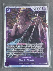 One Piece TCG Black Maria - Due Leggende (OP08) OP08-074 SR NM Inglese - Foto 1 di 1