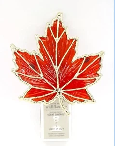 NUEVO Bath and Body Works Otoño Otoño Hoja Flor de Pared Plug-In Difusor Luz Nocturna - Imagen 1 de 8