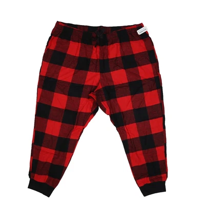 Мужские фланелевые штаны для бега Old Navy 2XL Red Buffalo в клетку пижама хлопок - Изображение 1 из 4