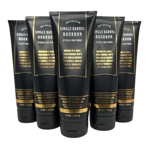(5) Bath Body Works SINGLE BARREL BOURBON MEN Feuchtigkeit Körpercreme Lotion 8 Oz. - Bild 1 von 2