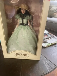 Gone With The Wind The Franklin Mint 16” Scarlett O’Hara Vinyl Portrait Doll New - Picture 1 of 4