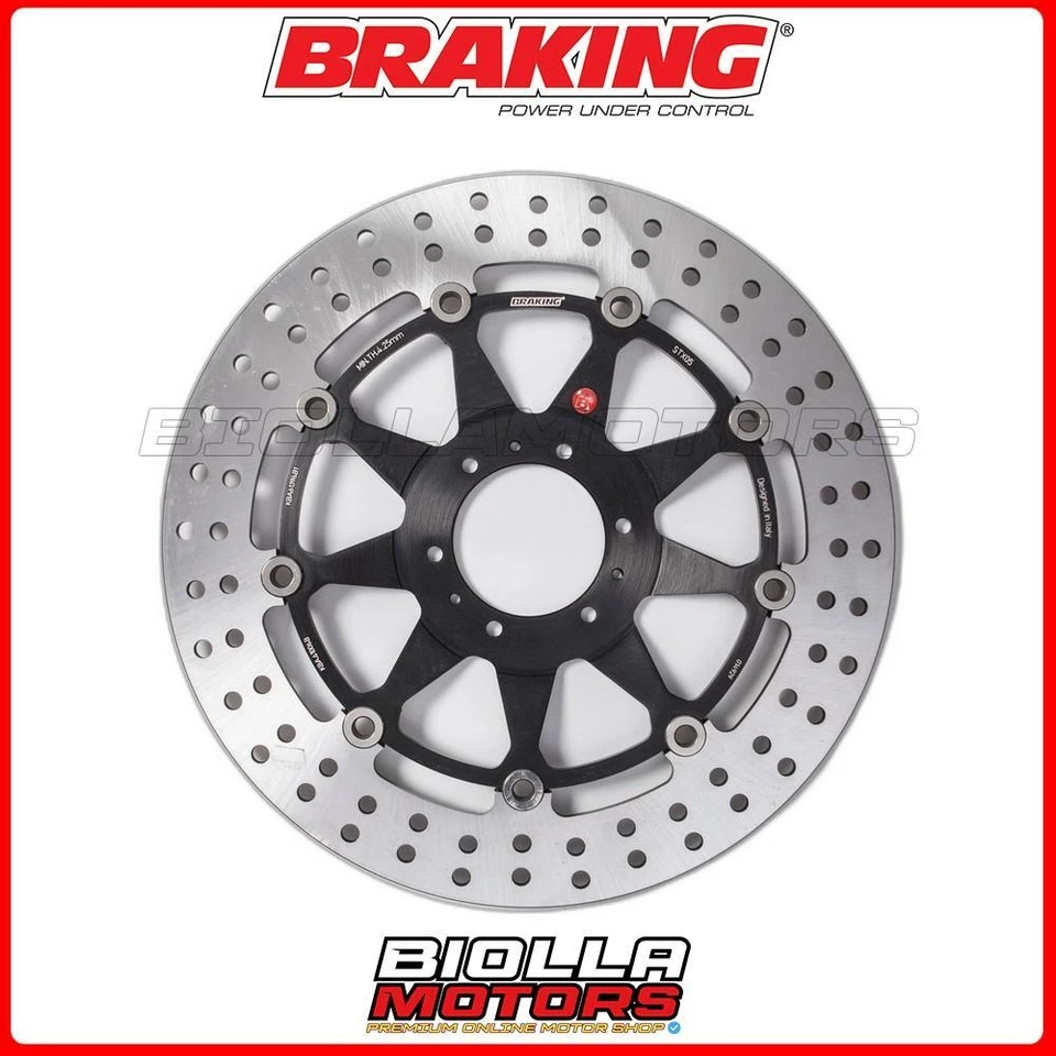 STX05 DISCO FRENO ANTERIORE BRAKING HONDA GL F6C VALKYRIE 1500 1999 - FLOTTANTE  - Изображение 1 из 4