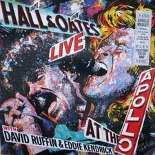 LP Daryl Hall & John Oates With David Ruffin & Eddie Kendrick Live At The Apoll