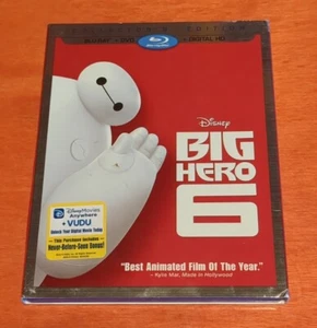 Big Hero 6 Blu-ray Ryan Potter Scott Adsit Maya Rudolph T.J. Miller Alan Tudyk - Picture 1 of 4