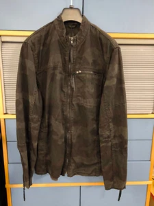 Be Edgy Jeanshemd – Schwarz/Camouflage, XXL, 100 % Baumwolle, Regular Fit NEU - Picture 1 of 5