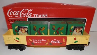 K-Line O/O-27 Coca-Cola For All Seasons Gondola with Load #K653602 "Fall" 1994 - Image 1 of 4