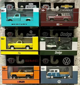 Macchine M2 Squarebody Series con Displaybox #R89 scala 1:64 pressofuse (set di 6) - Foto 1 di 6