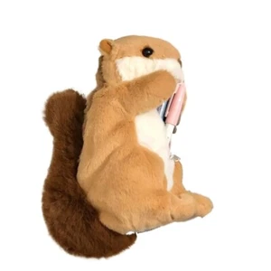 Cartoon Animal Pencil Case Plush Squirrel Shape Pen Case Funny Pencil Bag - Picture 1 of 8