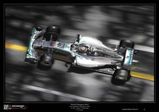 Lewis Hamilton 'World Champion 2014' Limited Edition Art Print