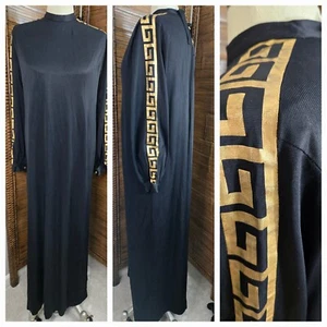 Rare Vtg! 1940s Remle' of Hollywood Leisurewear  Glamor Luxury Caftan Size S/M - Picture 1 of 13