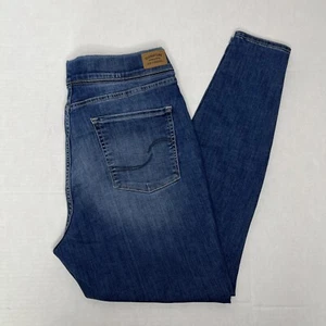 Jeggings super skinny firmati Levi Strauss modellanti - taglia 16 - Foto 1 di 15