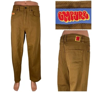 Empyre Skate Mens 34 X 30 (actual) Jeans Brown Retro Baggy Relax Size 32 EUC - Picture 1 of 10