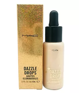 MAC Dazzle Drops Gouttes Highlighter Dazzlepeach 1 oz NIB - Picture 1 of 4