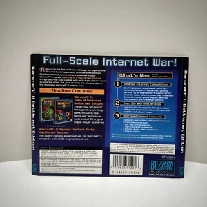 Warcraft II 2 Battle.net Edition - Back Artwork Only. See Picture - Picture 1 of 1