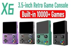 Handheld Game 3.5 Inch IPS Screen Players Dual Joystick 1000+ Game Retro GBp - Picture 1 of 18