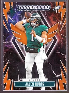 Panini Phoenix Thunderbirds Orange 2023 #TB-JH Jalen Hurts 02/75 - Imagen 1 de 3
