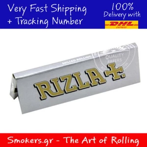 50x Hefte RIZLA SILBER ZIGARETTENPAPIER - Bild 1 von 5