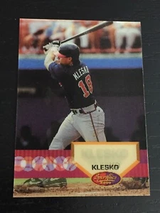 1994 Sportflics RYAN KLESKO #20 baseball card ~ Atlanta Braves ~ F1 - Picture 1 of 1