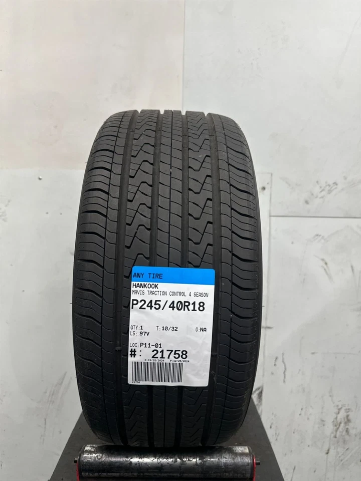 1 Used Hankook Mavis TractionControl 4 Season P245/40R18 2454018 245/40/18 10/32 Foto 1 de 4