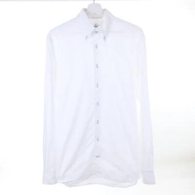 Van Laack shirt business white button down size 40 15 3/4  - Image 1 of 4